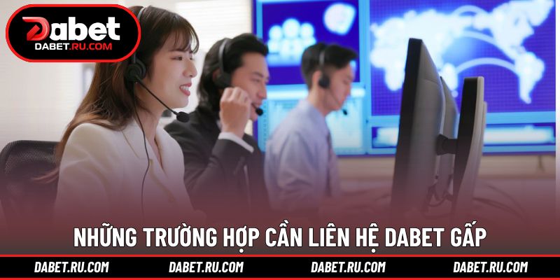 Các tình huống nên liên hệ nhà cái sớm để xử lý