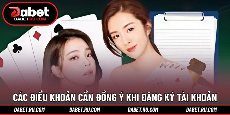 Quy định cơ bản cần chấp thuận khi tạo tài khoản